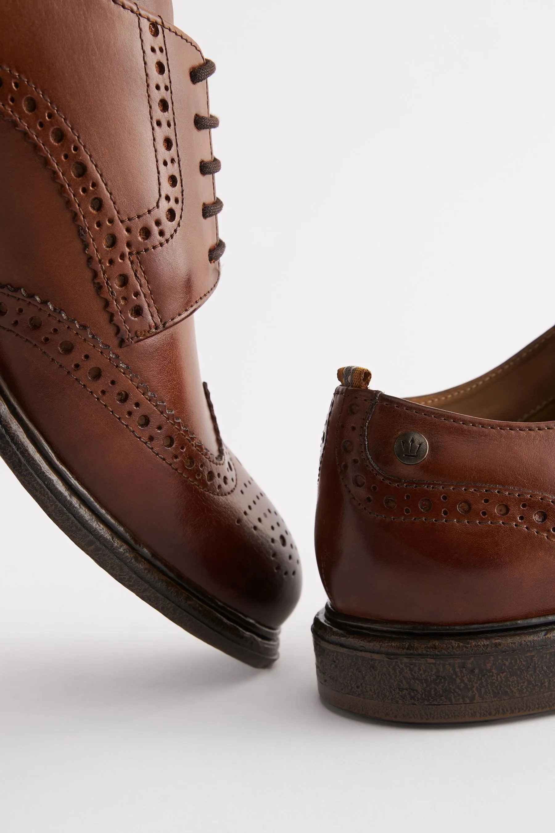 Marrone chiaro   - Heritage - Scarpe brogue